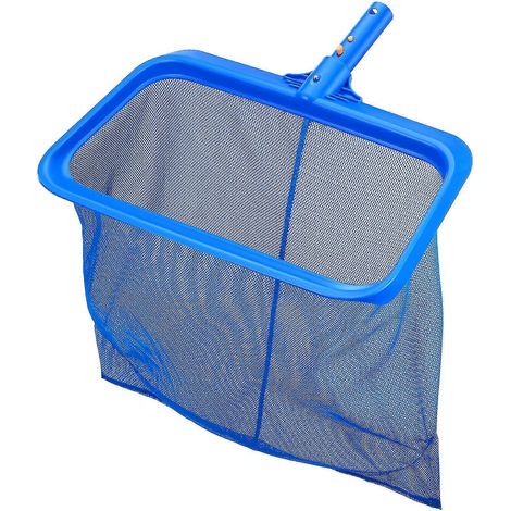 Épuisette de piscine, grande capacité, bleue (1/5)