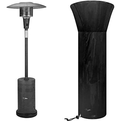 Couverture de Chauffe Patio Housse pour parasol chauffant210D Bache de Protection pour Chauffage de Terrasse Extérieur Anti Poussière/Vent (1/5)