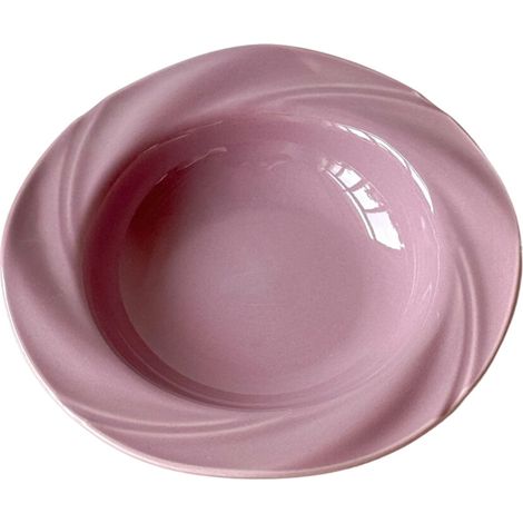 Plato de cerámica brillante y fácil de limpiar, ideal - Morado