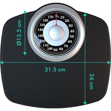A25 Analogue Bathroom Scales - 5 Inch Dial (1/4)