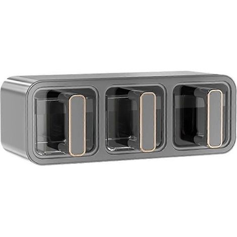 Boîte de rangement murale pour sel, glutamate monosodique et condiments de cuisine  ensemble de pots à épices multi-grilles Home Integrated B (1/5)