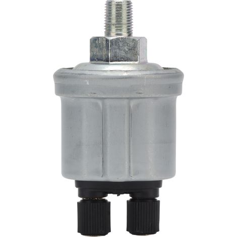 Capteur de pression d'huile 10 bars en acier inoxydable, capteur de pression d'huile moteur de remplacement pour gros camions, excavatrices, générateurs, 1/8 (10 mm/0,39 po) (1/5)