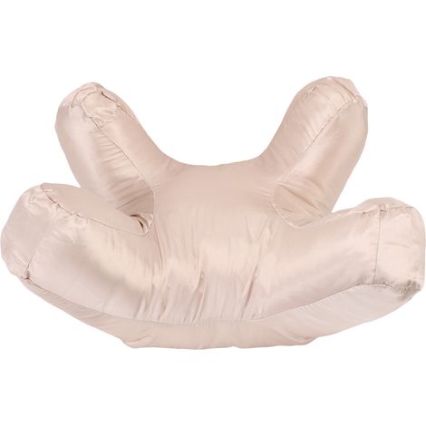 Coussin Visage Confortable Léger Doux Support Down – Dos Côté Ventre Sommeil Coton, Doré (1/5)