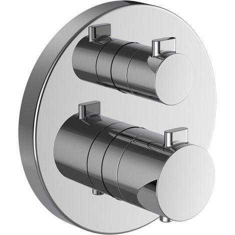 LAUFEN Meda 2-Griff Bademischer, Thermostat, Unterputz, für (1/2)