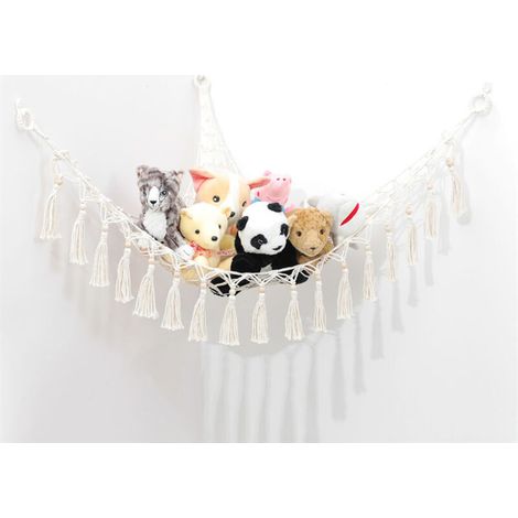 Jouet Hamac pour Animaux en Peluche Hamac en Rangement Peluche Rangement Jouet Ours en Peluche Hamac De Rangement Peluche Filet Coin Suspendu Support De Rangement pour Jouets pour Chambre Enfan (1/5)