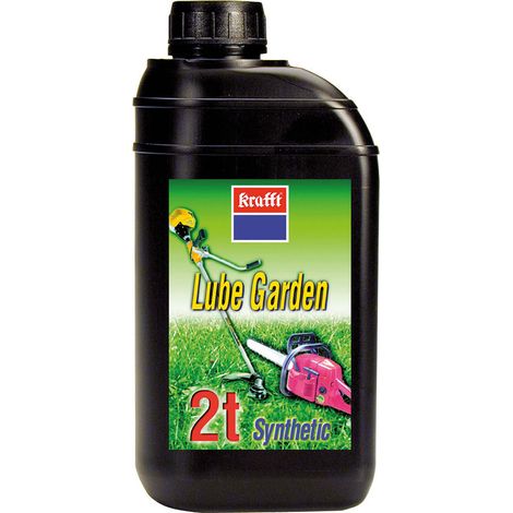 lubrifiant jardin 2t huile synthétique 1l. krafft (1/2)