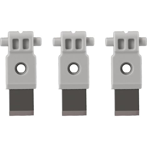 3 Pièces Filament Cutter Compatible avec Bambu Lab A1/A1 mini/P1P/P1S/X1C/X1E, Coupe-Filament pour Tête d’Impression 3D, Réduit les Obstructions de Buse et Préviens les Bourrages