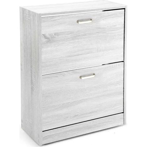 Zapatero Atena 63 x 24 x 81 cm en melaminico blanco