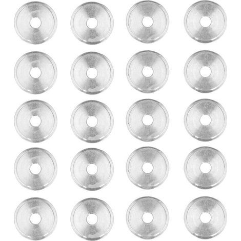 20 Pièces Bagues de Réduction en Alliage d'Aluminium pour Robots, Diamètre Extérieur 14mm, Réducteurs d'Alésage 4904-0004-0014 (1/5)