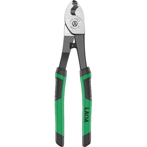 LAOA – coupe-cable, pince à sertir robuste pour couper l'aluminium, le cuivre et les cables de communication, 10 pouces (1/5)