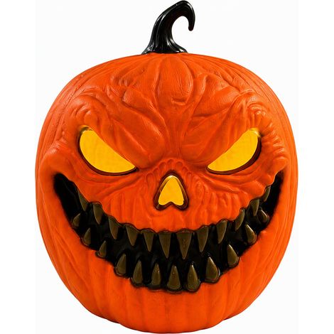 Lampe décorative LED motif citrouille détection sonore Halloween (1/5)