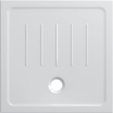 Receveur de douche en céramique 90x90 cm Globo Docciaviva série H4.5 DV4091BI  Blanc - Céramique