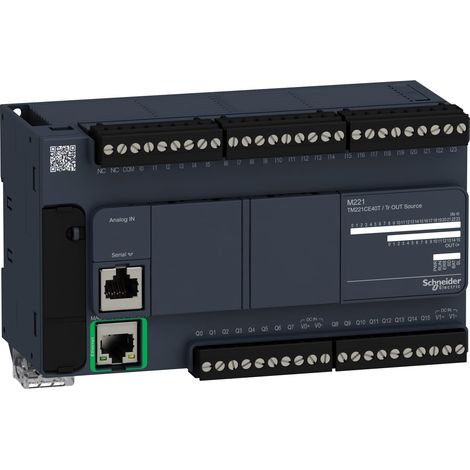 Controllore M221 40 I/O transistor PNP, Ethernet - TM221CE40T