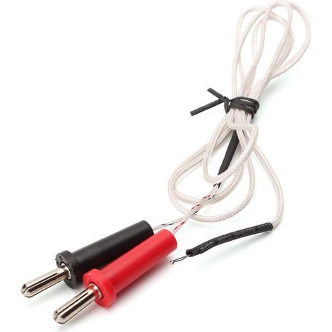 Sonde de température à thermocouple type K, précision élevée, câble de 100 cm, compatible avec multimètres et enregistreurs de température