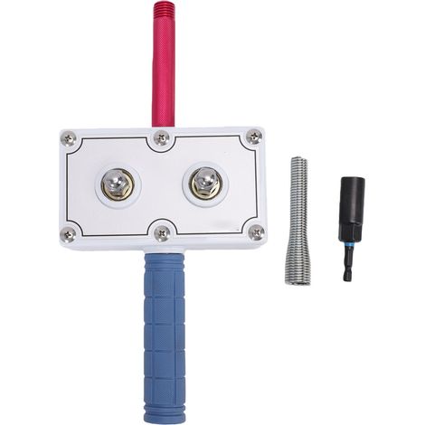 Attrezzo per infilare fili elettrici, accessorio di foratura per cablaggio elettrico, infila-fili, kit di inserimento ed estrazione automatica con adattatore. (1/5)