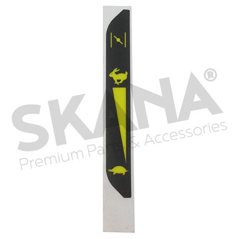 Adesivo Stiga sd model indicatore resistente esterno