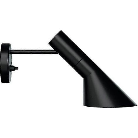 Applique murale LED Lifa Living, douille E27, style industriel, lampe Beddly noire vintage, idéale pour chambre d'enfant, chambre à coucher ou cuisine, avec interrupteur. (1/5)