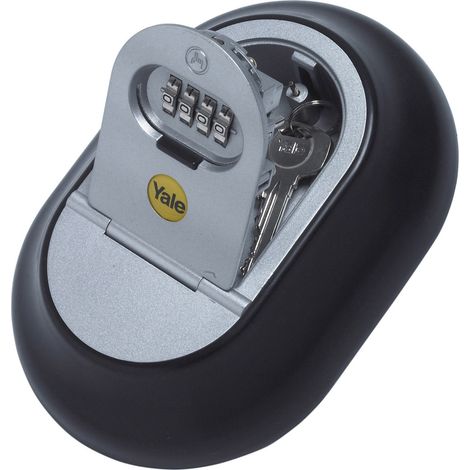 YALE Schlüsselkasten  Y500 10011  Schwarz, Grau