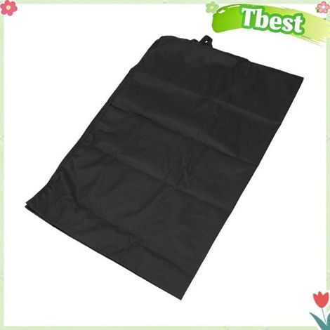 Housse d'auvent - TBEST - Transit - 180 x 114 cm - Protection pluie et intempéries - Noir (1/4)