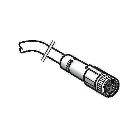 Cable sensor rec.M8,4 pol,2m SCHNEIDER-ELECTRIC XZCP0941L2