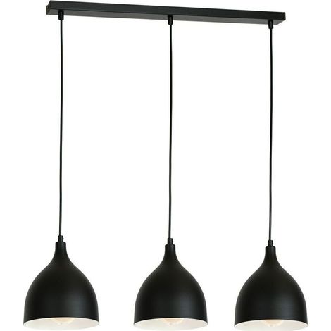 Lámpara colgante luminex noak metal 3x15W ajustable (1/2)
