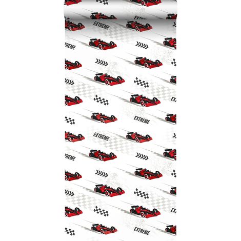 papier peint voitures de course rouge - Sanders & Sanders (1/5)