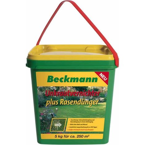Rasendünger mit Unkrautvernichter, 5 kg Langzeitwirkung für 250m² (1/5)