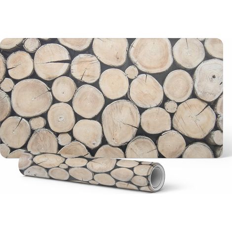 Tovaglietta decorativa con stampa di alta qualità, realizzata con dischi in legno, 90x45 cm. (1/5)