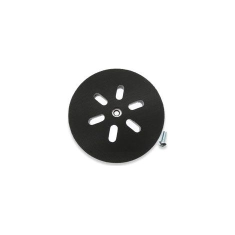 Disque abrasif 150 mm – Compatible Bosch GEX 150/150 AC/150 Turbo – Ponçage efficace pour bois dur et plâtre – 6 trous pour aspiration - GEX 150 AC (1/5)