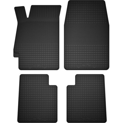 Gummifußmatten, 4er-Set, universell passend für: Mazda 626 V GF Kombi, Schrägheck, Limousine (1997-2002)