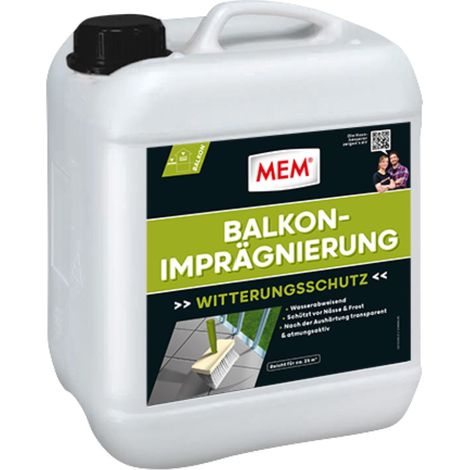 MEM Balkon Imprägnierung 5 Ltr