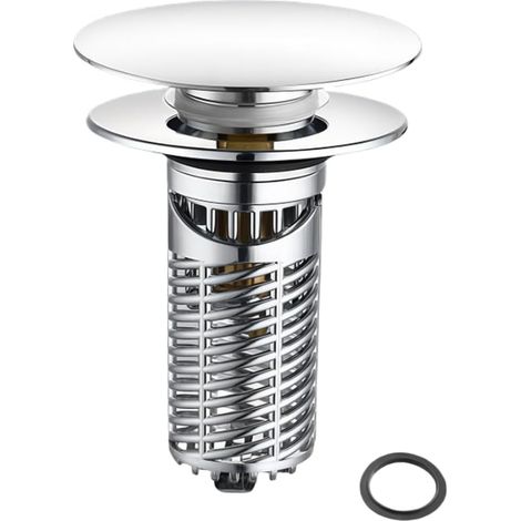 Bouncer for 6.5 cm drain plug, fast flow, anti-odor (1/5)