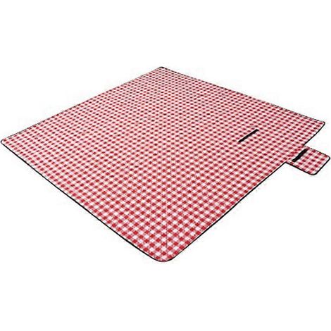 Pique nique résistant à L eau cou ure plage tapis Sand Free pliable portable Carry Strap camping tapis Park
