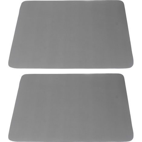 Set rutschfester und saugfähiger Kaffeematten – Schwarze Trockenmatten 40 x 50 cm – Rutschfest, saugfähig, leicht zu reinigen (2 Stück) (1/5)