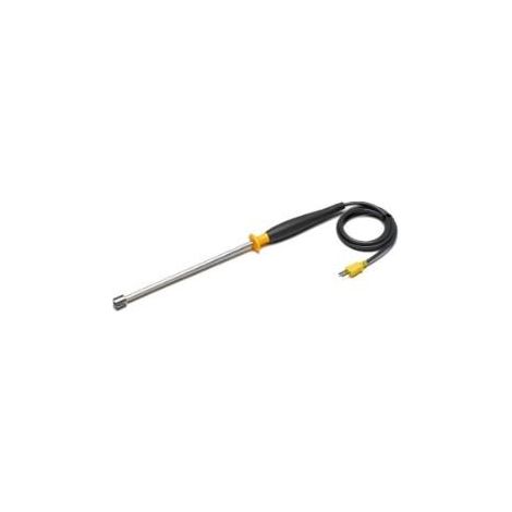Fluke 0095969242721 sonda de temperatura negra acero inoxidable