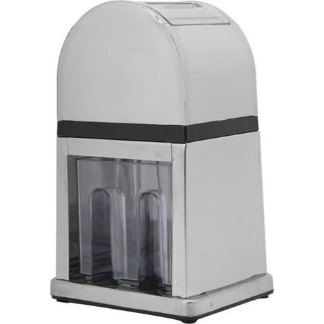Bardusch-Machine à glaçons - - Broyeur à glace manuel - Économie d\'énergie - Anti-poussière - Design ergonomique (1/4)