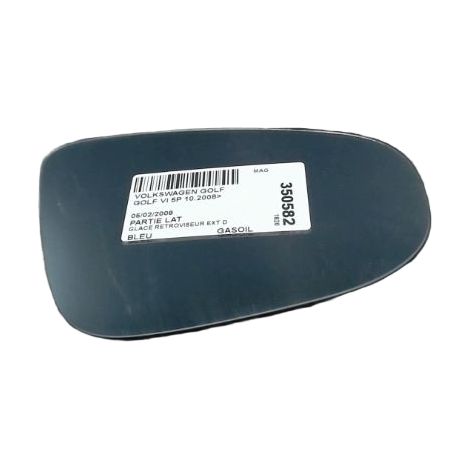 [PRODUIT D'OCCASION] Glace Retroviseur Exterieur D VOLKSWAGEN Golf Vi 2008- ♻️ Ref Oe. 5k0857522 - Garantie à vie (1/3)