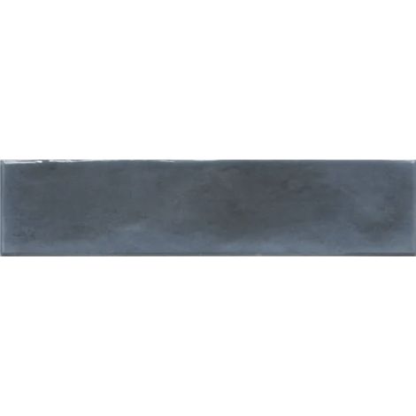 Carrelage mur effet zellige Scénario bleu marine 7,5x30 cm - Réflex boutique (1/3)