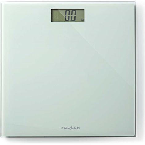 Nedis pesc500wt bascula digital blanca diseno moderno