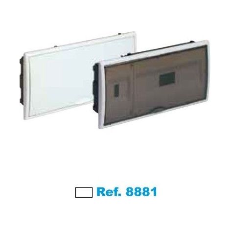 Panneau électrique encastré ICP + 16 éléments blanc Solera Arelos 8881
