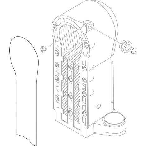 BOSCH Scambiatore di calore, 87154069400