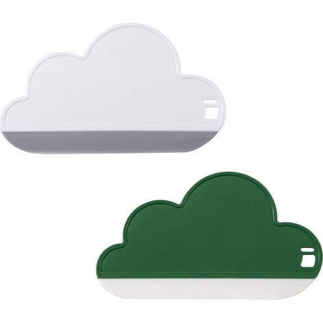 Lot de 2 Raclettes Nuage en Silicone Doux, Grattoir Universel pour Vitres, Lame à Eau, Nettoyage Miroir, Sol et Plan de Travail (1/5)