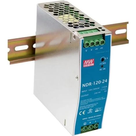 Triton NDR-120-48 alimentatore da barra DIN 120W affidabile