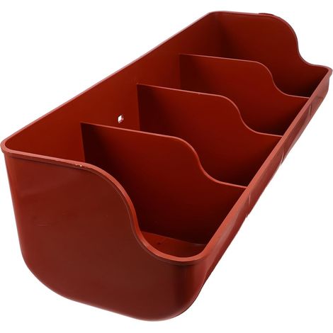 Mangeoire pour Porcelets à Plusieurs Compartiments, Seau Alimentation pour Cochons Robuste et Facile à Nettoyer, pour Élevage de Porcs en Ferme (1/5)