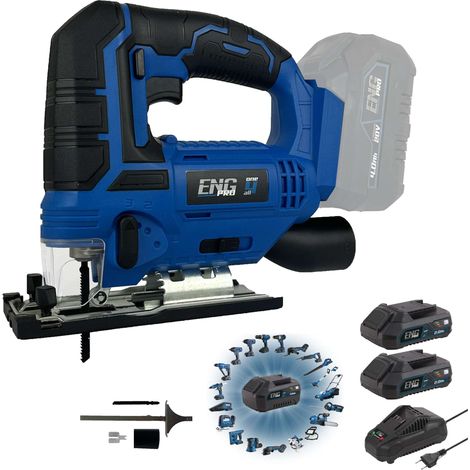 Seghetto Alternativo - Linea professionale ONE4ALL 20V - 2 batterie 2.0Ah