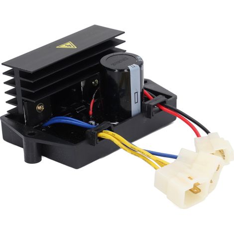 Régulateur de tension de générateur AVR 400V 470uF, 3 phases, 8 fils, automatique pour Kipor 10 à 30KW (1/5)