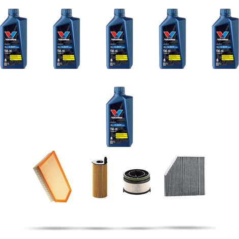 Kit tagliando 4 FILTRI e 6L OLIO compatibile con Mercedes Classe C (W206,S206) 300 de 230kw Dal 2022 (1/5)
