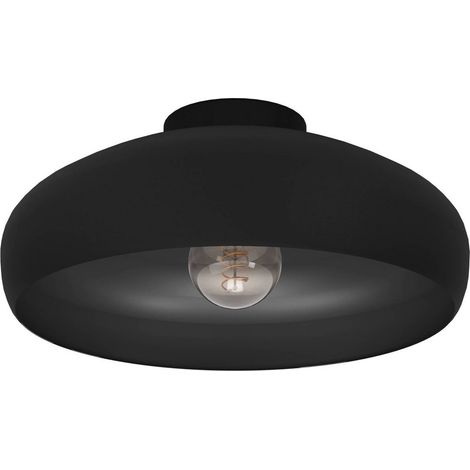[GEBRAUCHT] Eglo Deckenleuchte Mogano ø 40 Cm Schwarz Stahl Deckenlampe Lampe Leuchte Spot B-Ware