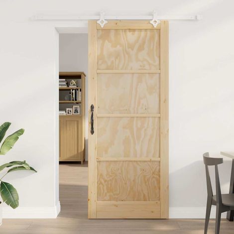 Puerta Corredera Manual Blanco 86 x 211 cm vidaXL (1/5)