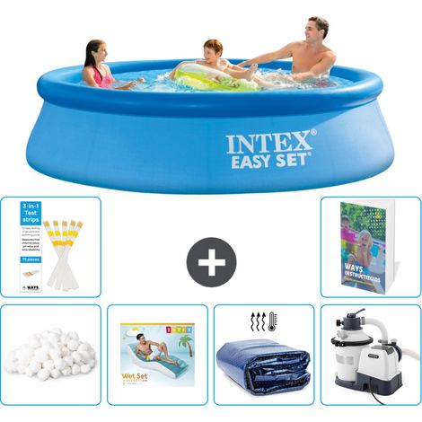 Intex Piscina Easy Set Rotonda - 305x76 cm - 7-pezzi  S5